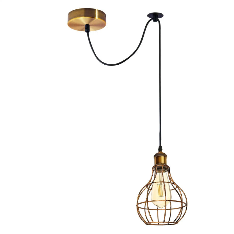 Deckenleuchte Käfig Gitter Bar