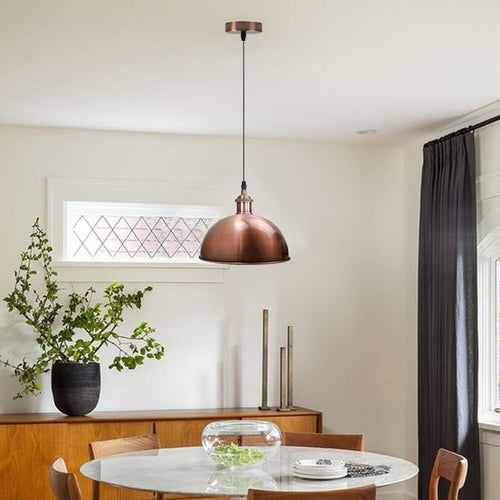 Moderner Retro Deckenlampenschirm – Stilvolle Pendelleuchte~3100
