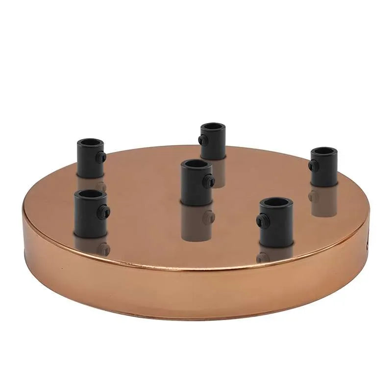 Deckenrosette lampe  Ø 12cm 6-Fach Deckenleuchte