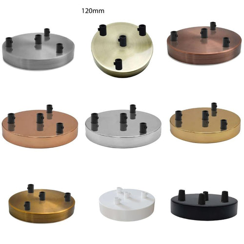 Rosone da soffitto per lampada Portalampada a 4 attacchi~2680