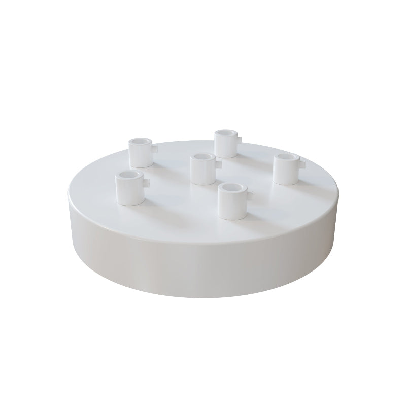 Deckenrosette lampe  Ø 12cm 6-Fach Deckenleuchte