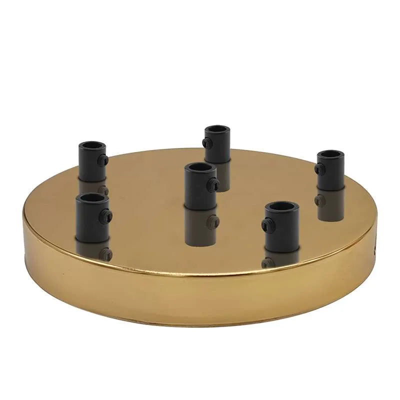 Deckenrosette lampe  Ø 12cm 6-Fach Deckenleuchte