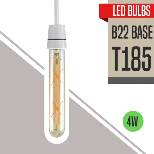 B22 T185 LED Birne 4W Retro glühbirne warmweiß led-röhre  ~2202