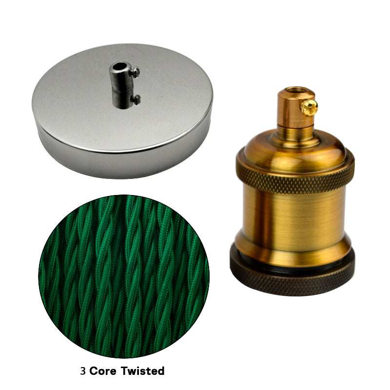 E27 Fassung Vintage Look