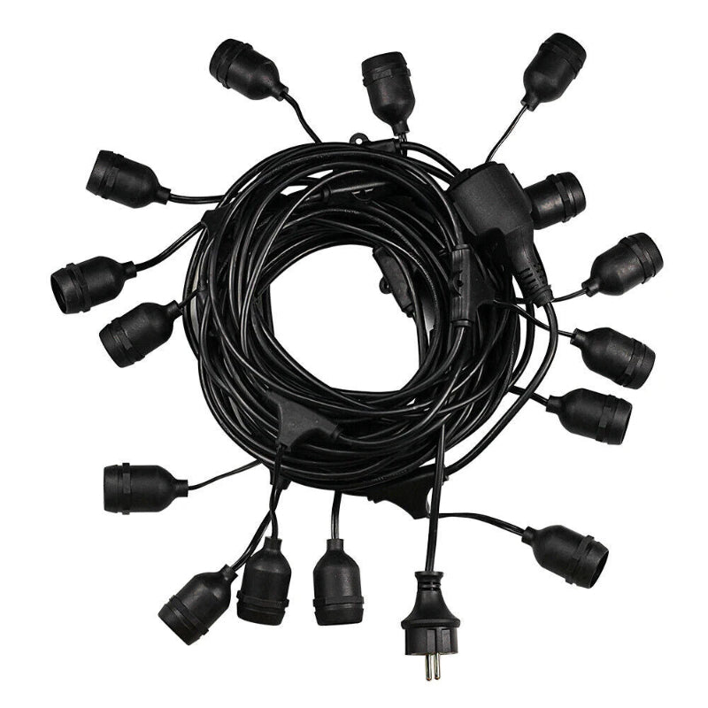 Dekorative LED Glühbirne|60W E27 Fassung mit Kabel
