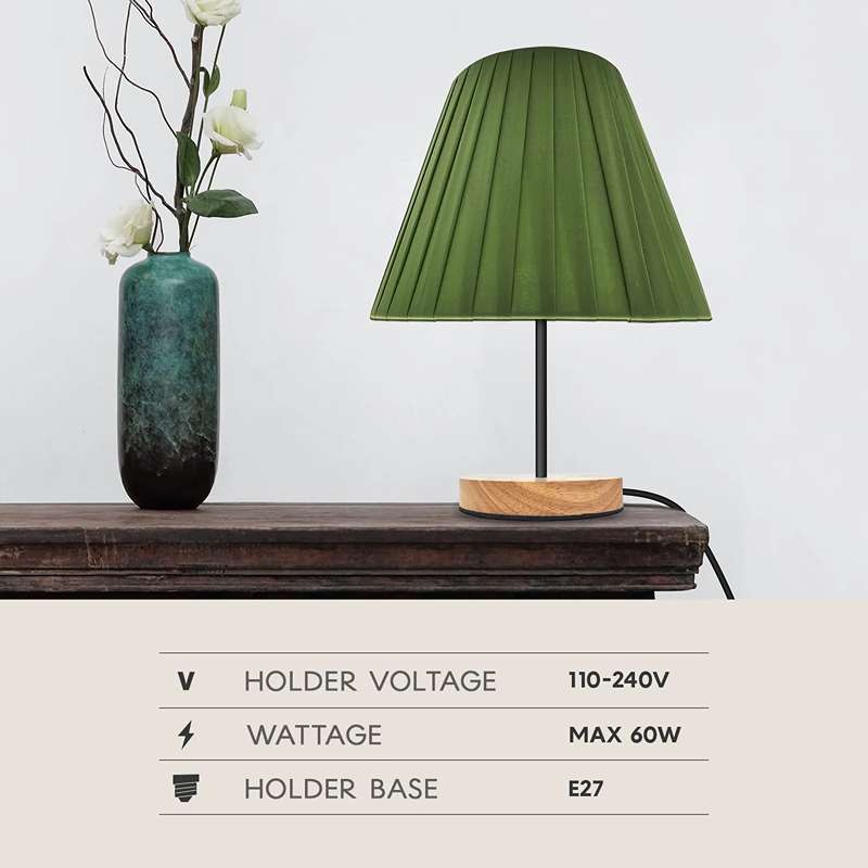 Lampenschirm Tischlampen​ Modern LED Tischlampe