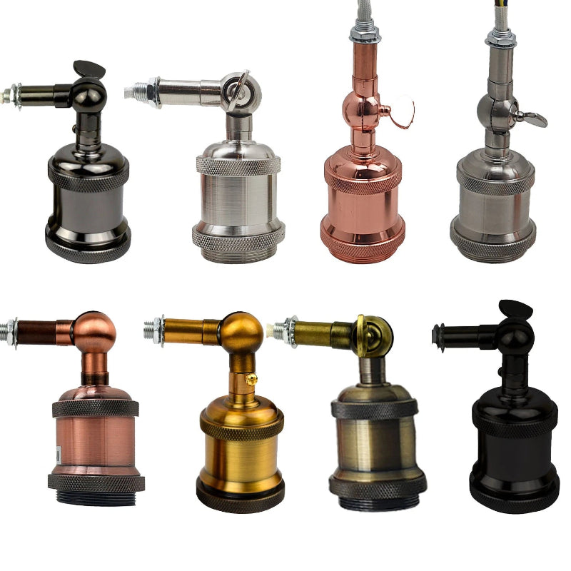 E27 Lampenfassung im Industrie Design