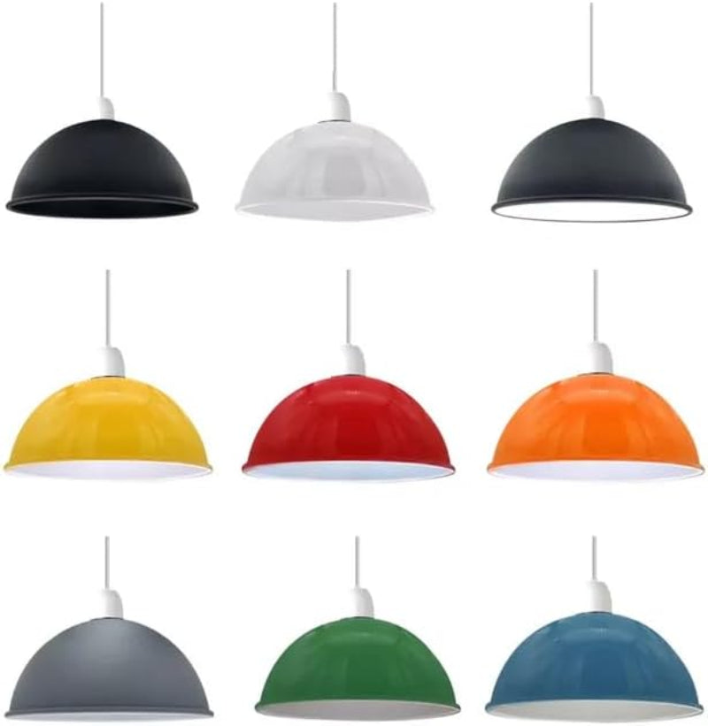 E27 Style Dome Shaped Pendant Lamp