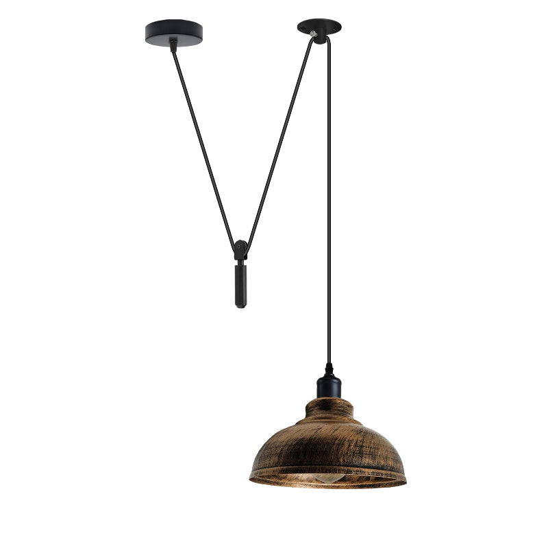 Flaschenzug Lampe Industrial