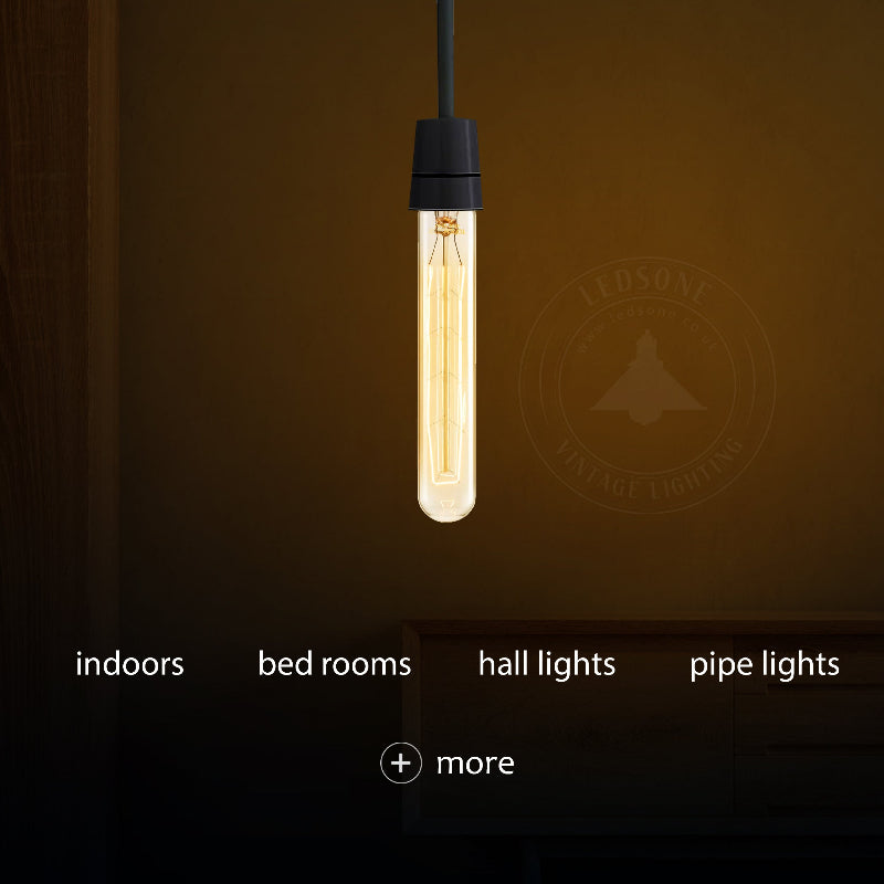 LED Glühbirne E27 T185 60W Warmgelb Dekorativ licht