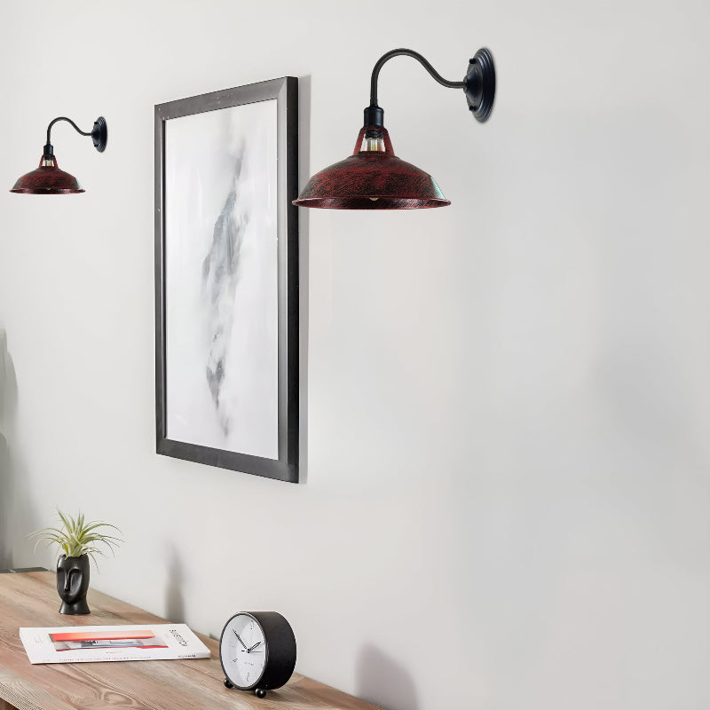 Gooseneck Wandleuchte für die Küche  