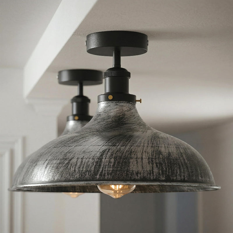 Große Retro Deckenlampe