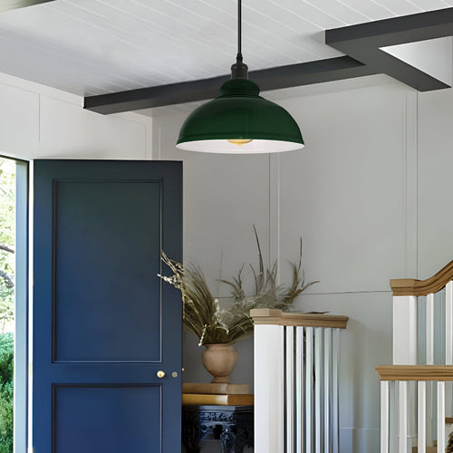 Lampada a sospensione verde | Paralume Ø 29 cm | E27~2952