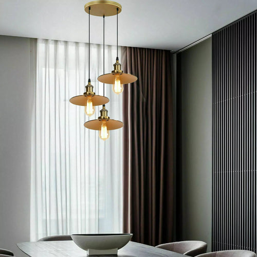 Hängelampe 3 flammig  Pendelleuchte Deckenleuchte Pendel Lampe ~3141