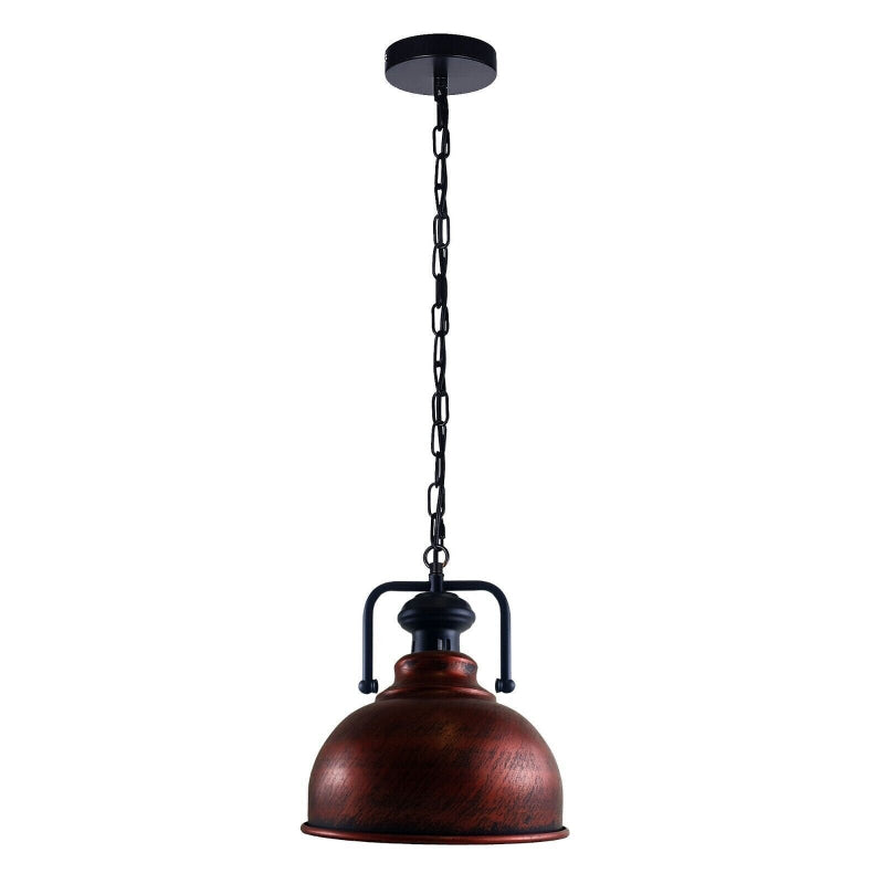 Hängeleuchte metall schwarz bronze silber