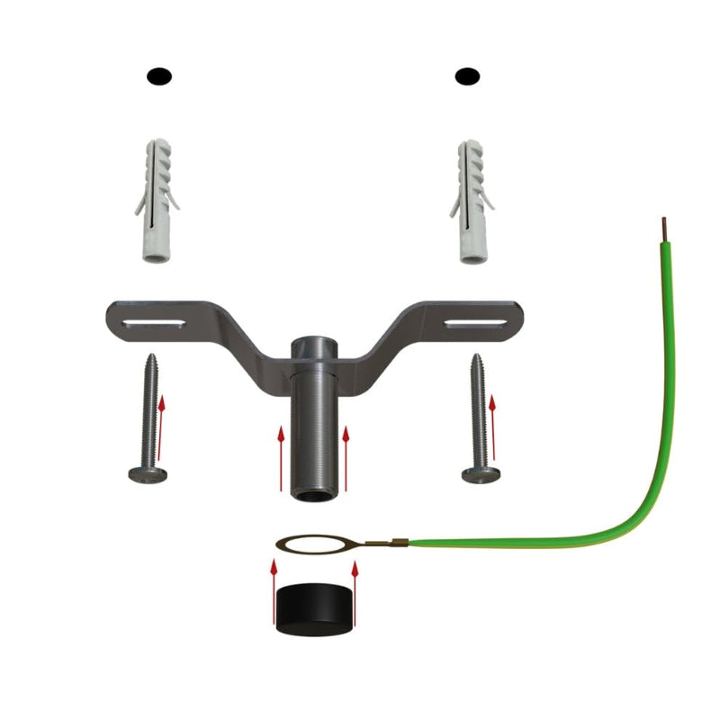 Haltebügel Deckenlampe 200mm