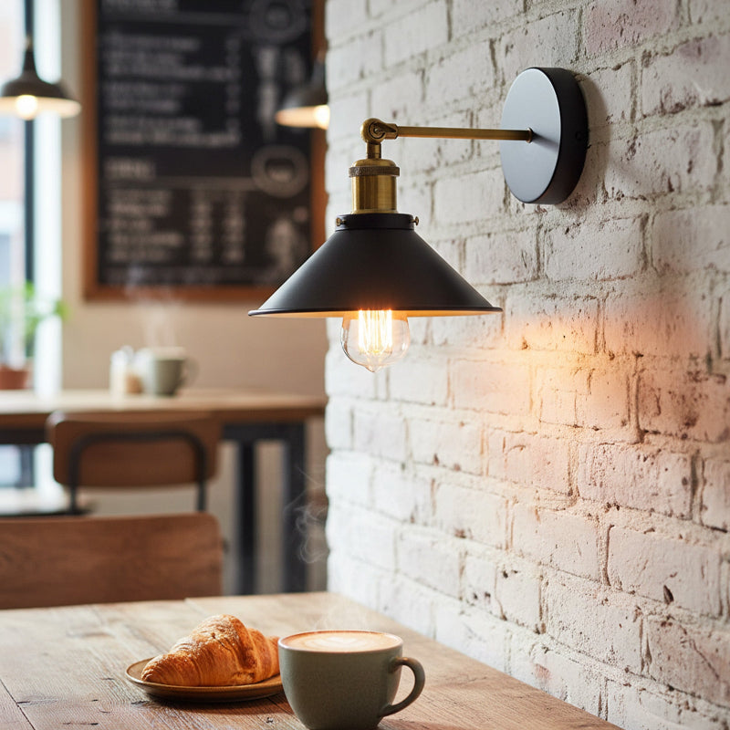 Hochwertige Metall Wandlampe Loft Stil