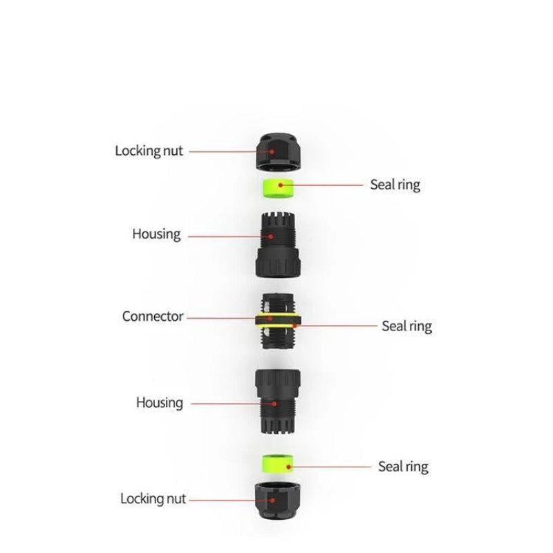 IP68 Elektro Verbinder für Außenbereich Montage