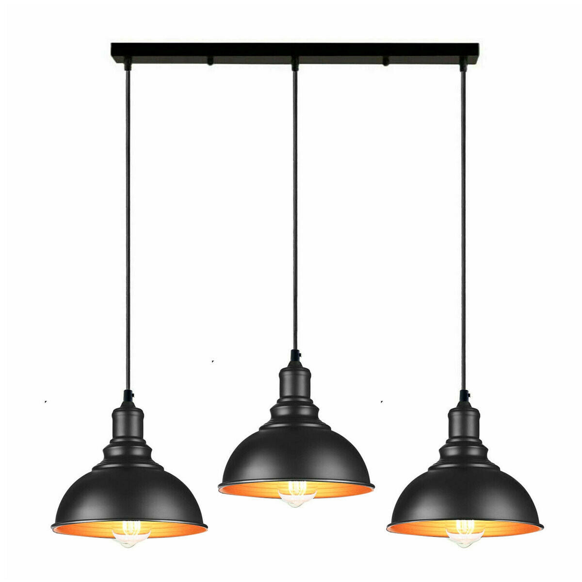 Industrial 3 Kopf Pendelleuchte