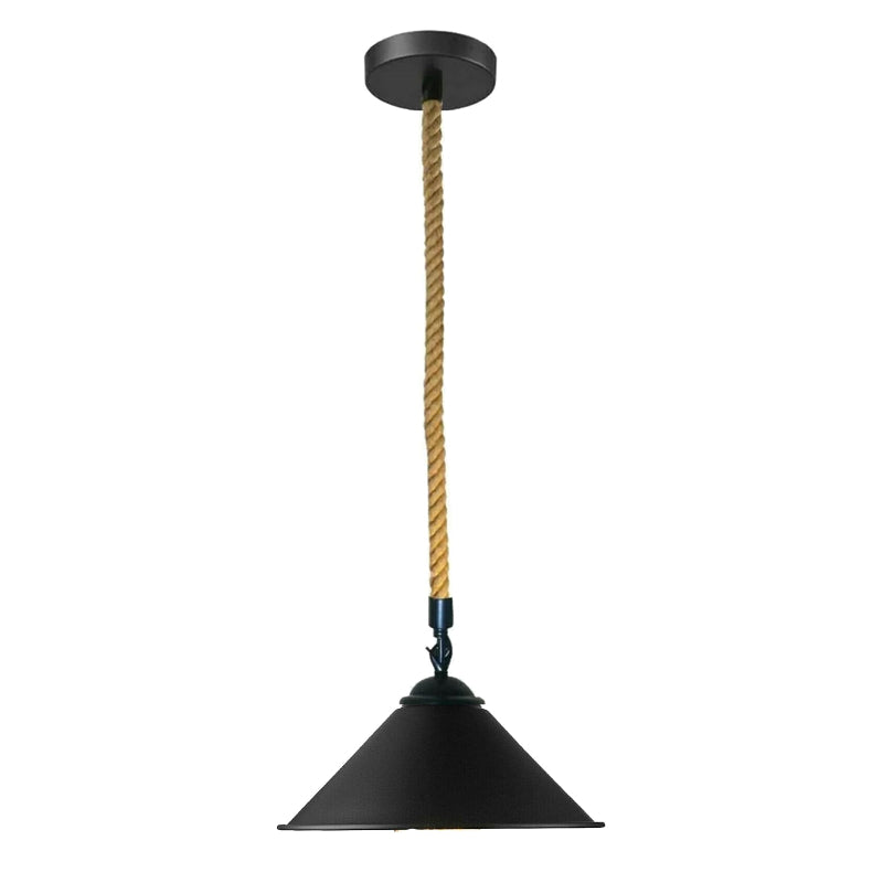 Industrial Deckenlampe mit Metallschirm 22cm