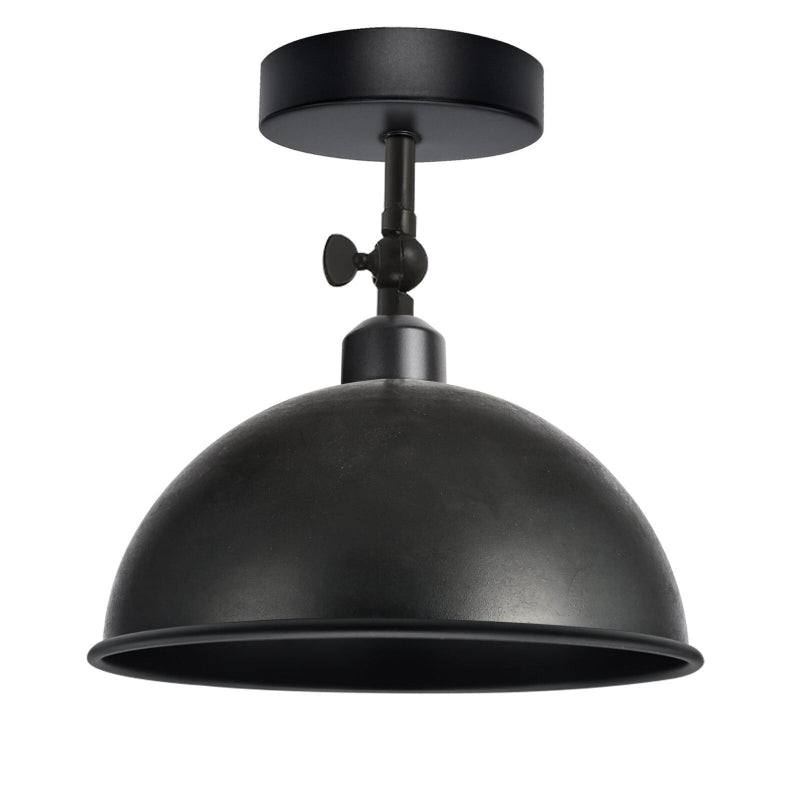 Industrial Design Strahler für Deckenmontage schwarz