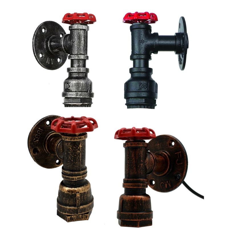 Industrial Steampunk Wandlampe