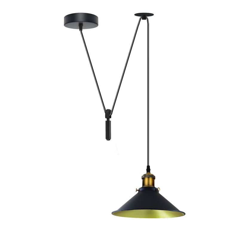 Industrial Style Deckenlampe für hohe Decken