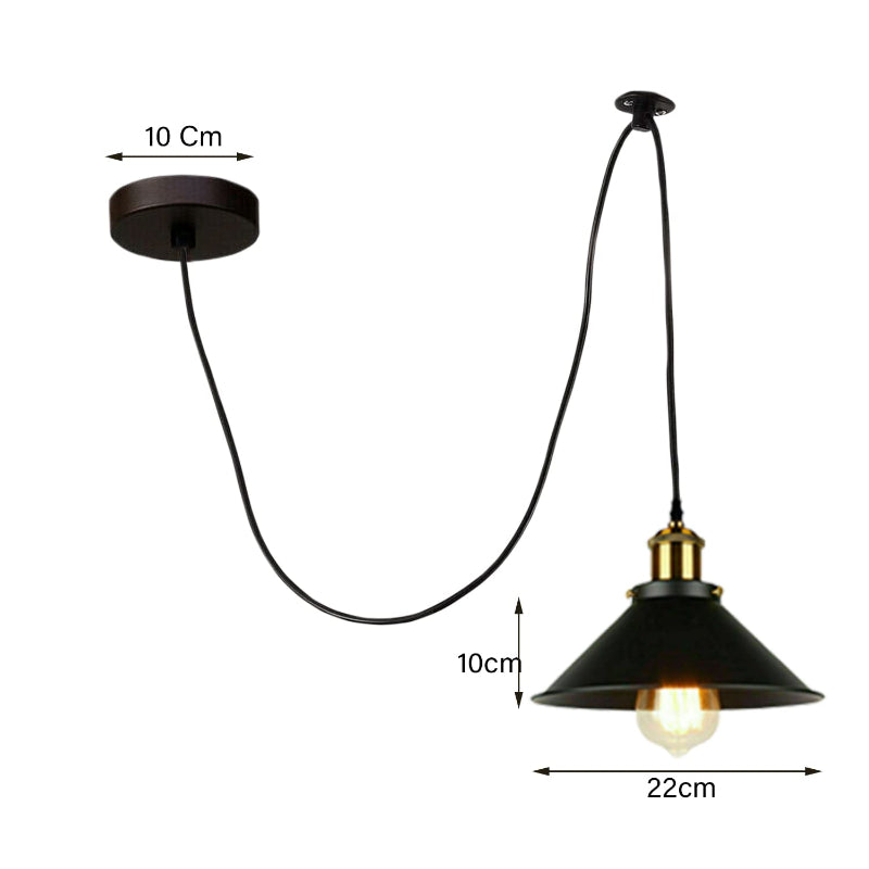 Industrial Vintage Schwarz