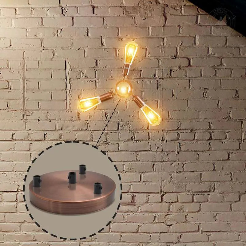 Industrie-Stil Baldachin 4-Loch