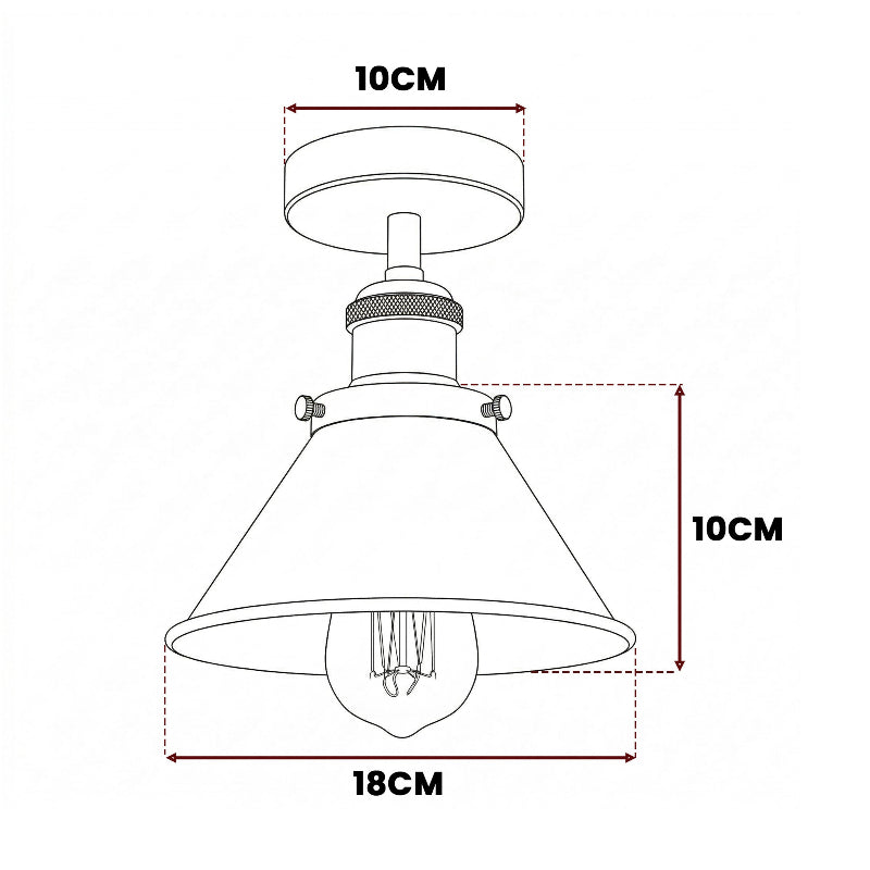 Industrie Design Lampe E27