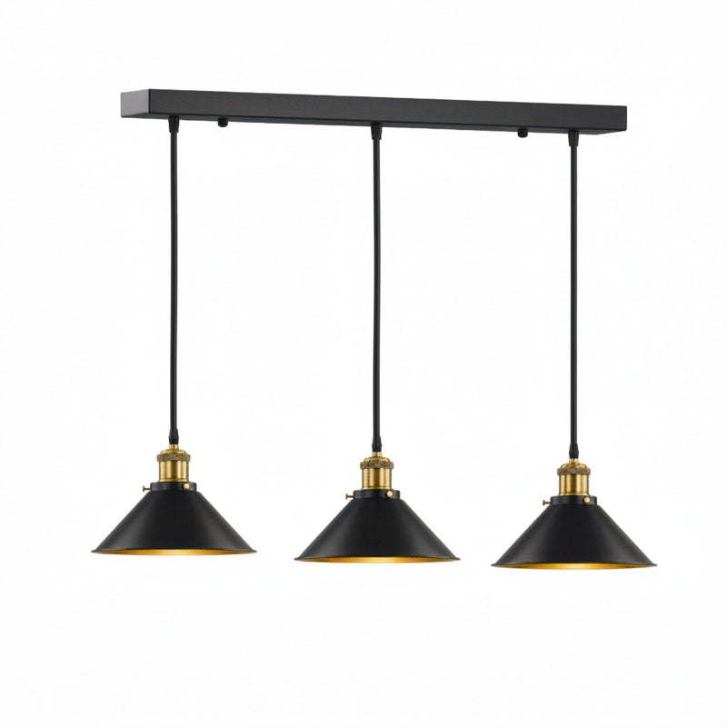 Industrie Hängelampe einzeln oder 3-er Set E27