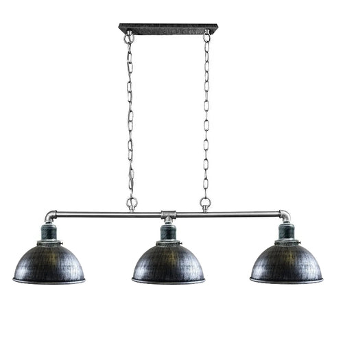 Vintage 3 Wege Pendelleuchte Decken Leuchte Steampunk hängend über Esstisch Lampe ~3353