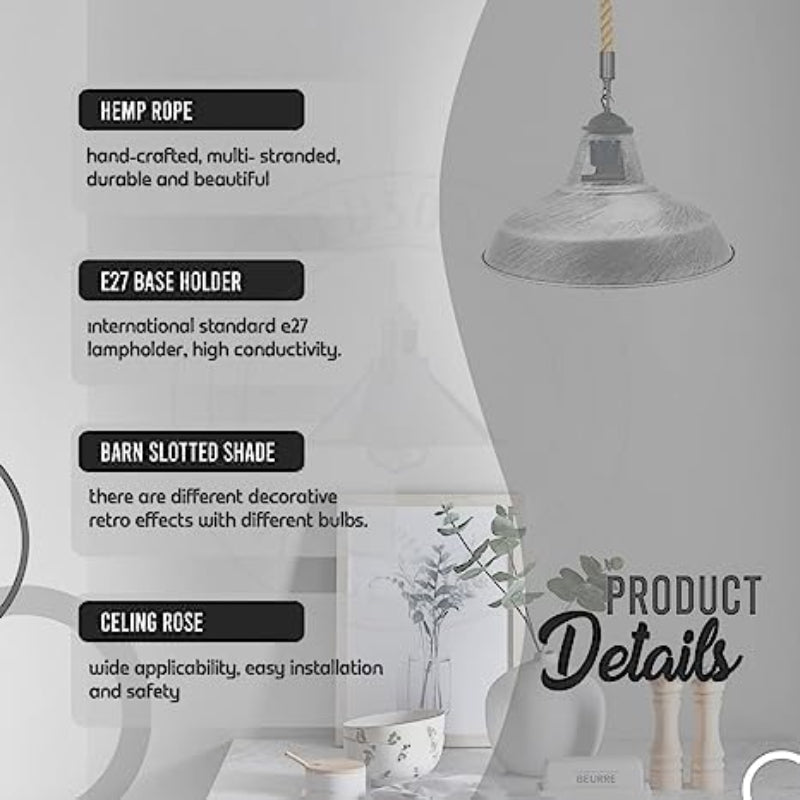 Industrielle Pendelleuchte Esszimmer