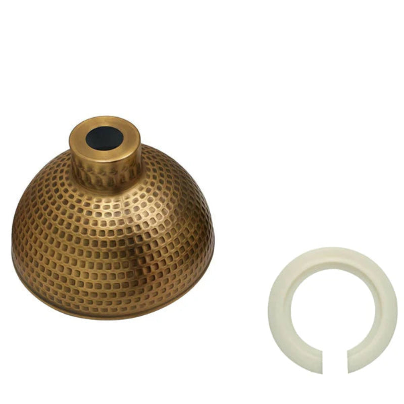 Küchenlampenschirm Metall Vintage Grünes Messing
