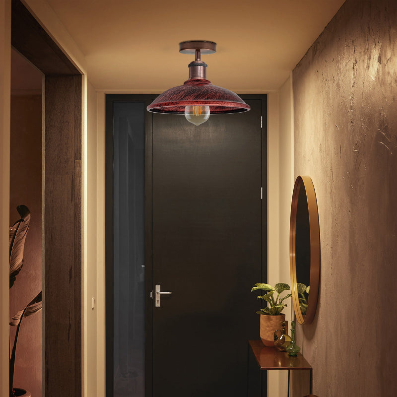 Kleine Vintage Deckenlampe Flur LED	