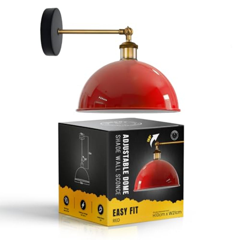 Kleine Wandlampe für Schlafzimmer ohne Schirm