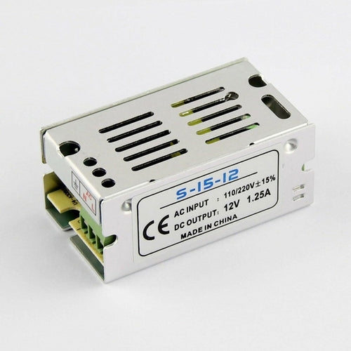 12V LED-Transformator 15W Stabiles Netzteil IP20 ~2839