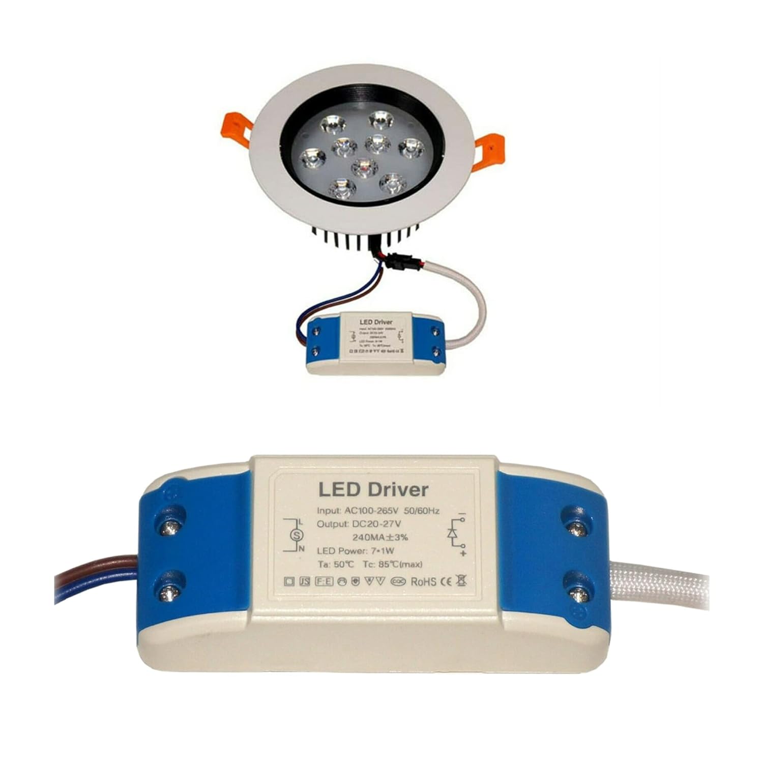 Kompakter 7W LED Trafo 