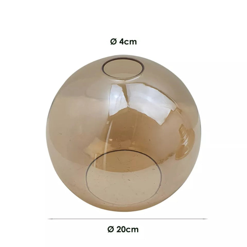 Konischer Glas-Lampenschirm