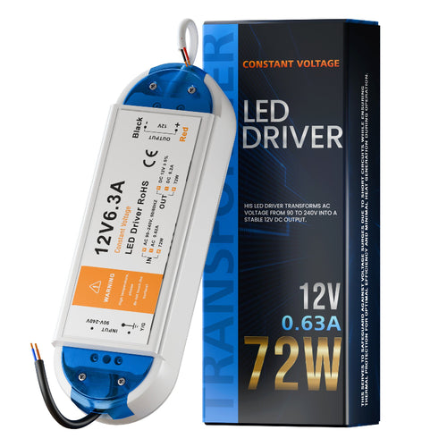 72W LED driver 12V 6A transformer for LED lamps ~1078