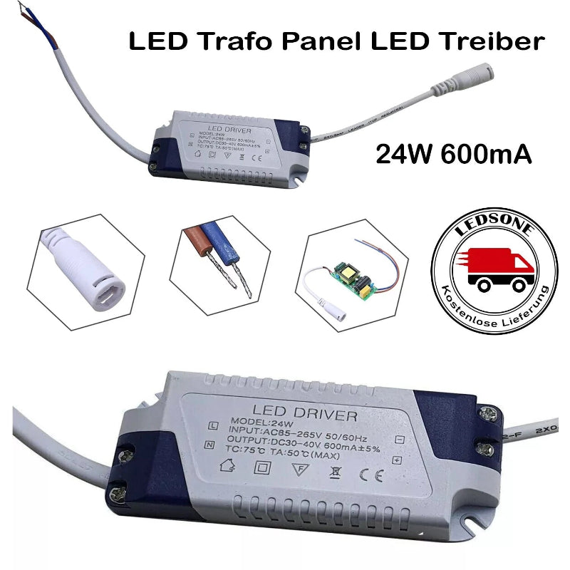 Konstantstrom LED Treiber 600mA flackerfrei