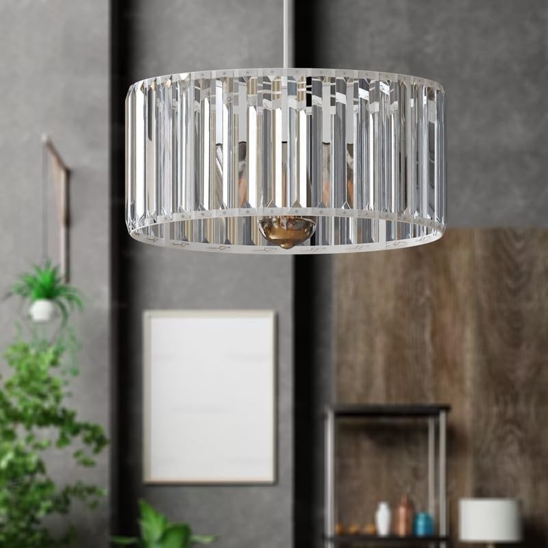 Kristallglas Lampenschirm Easyfit