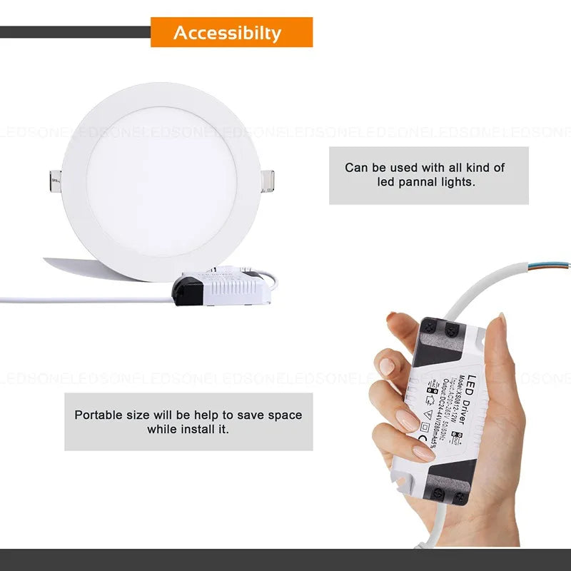 Konstantspannungs-LED-Treiber für Innenbeleuchtung, 24-36 Watt, 300 mA