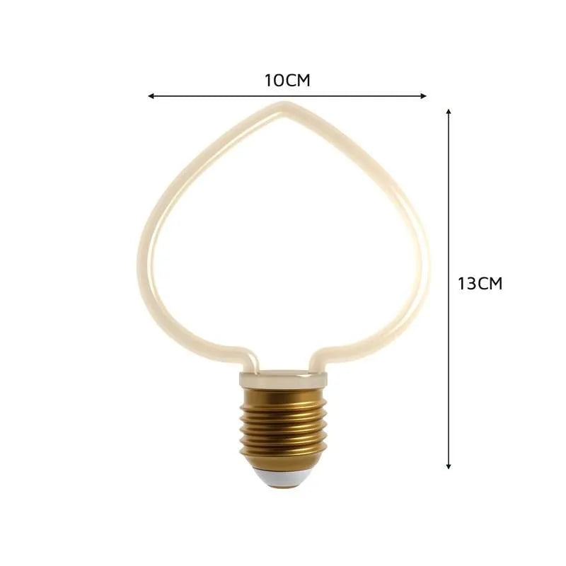 LED Glühbirne mit klarem Glas