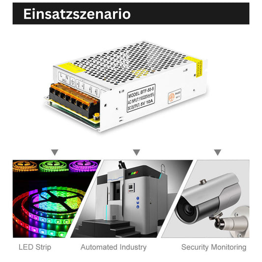 LED Trafo 5V/12V/24V Schaltnetzteil für LED Streifen