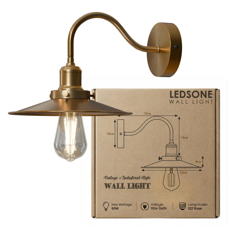 LED Wandleuchte Industrial