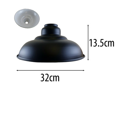 Schwarz lampenschirm metall für Decken