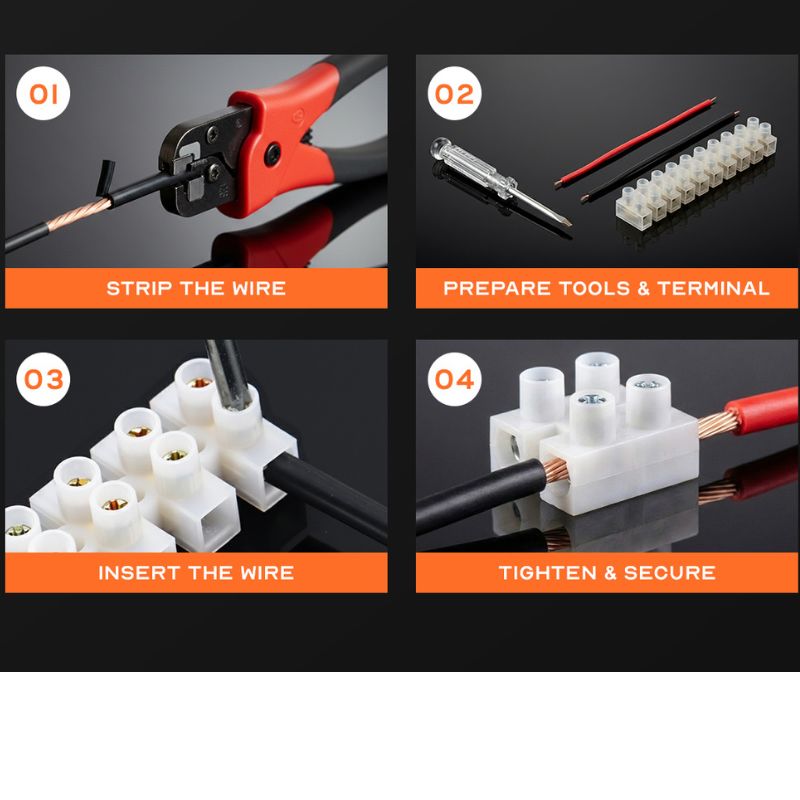 Lüsterklemmen Verbindungsklemmen