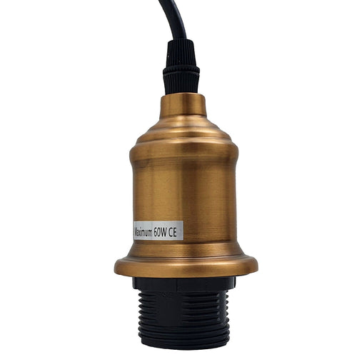 Vintage 1M Pendelleuchtenhalter für Heimdekoration~3150