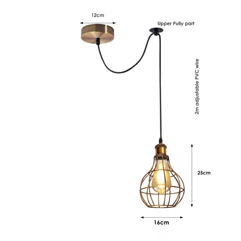 Lampenschirm E27 Retro Design